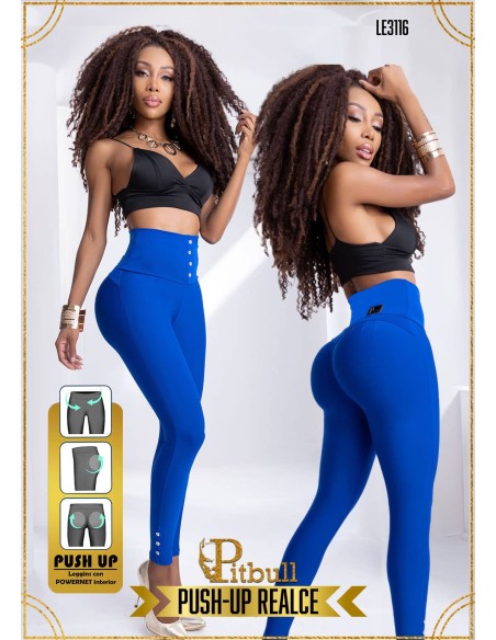 leggin reductor pitbull azul le3116