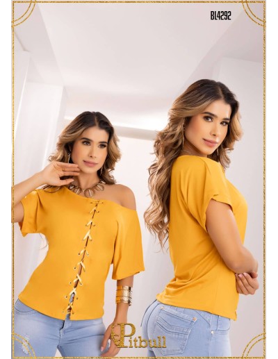 blusa reductora capoheira amarillo bl4292