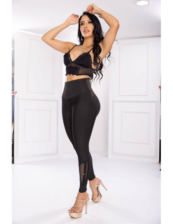 leggins reductor negro pitbull delantera le3129