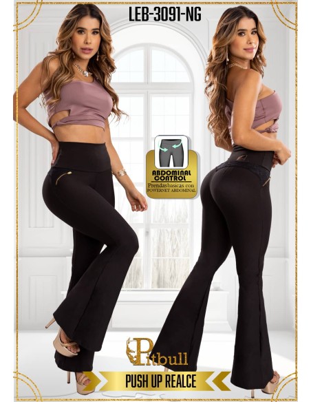 leggin reductor pitbull negro leb3091