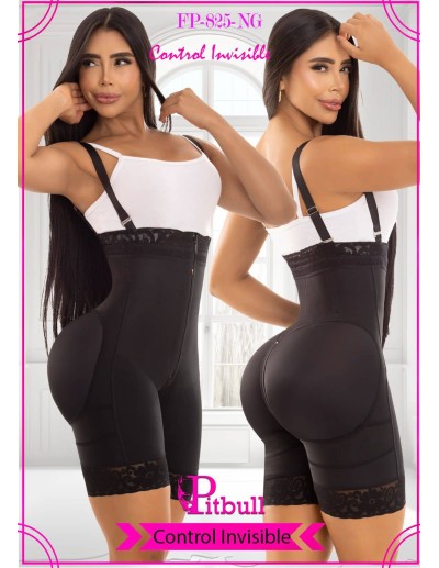 faja colombiana pitbull invisible negra fp825