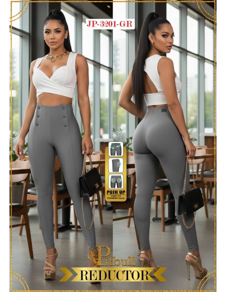 legguin efecto lipo pitbull gris jp3201