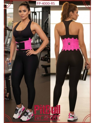 cinturilla deportiva neopreno rosa fp4000