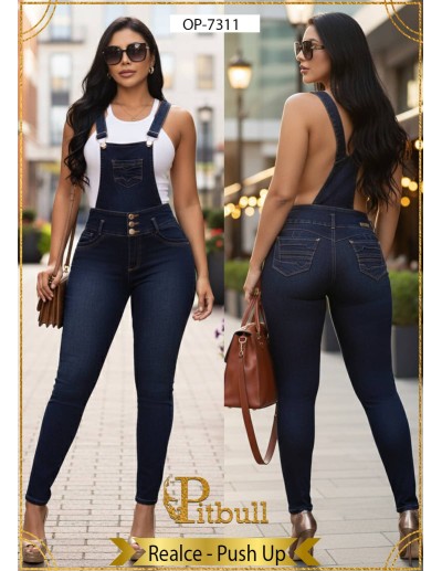 overol pitbull azul op7311