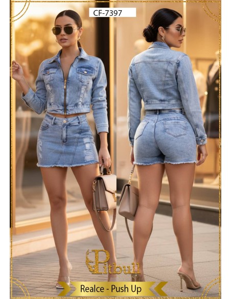 Conjunto Vaquero Falda - CF7397
