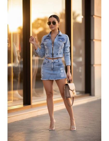 Conjunto Vaquero Falda - CF7397