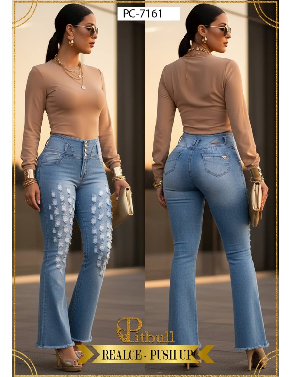 Calça com Bell Boot - PC7161