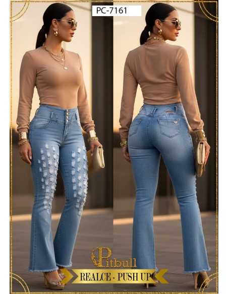 Calça com Bell Boot - PC7161