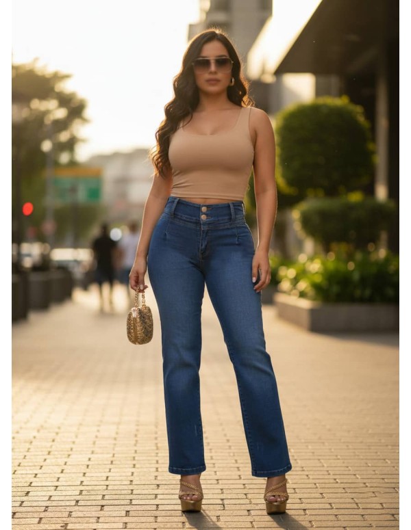 jean colombiano pitbull delantera azul pc7738